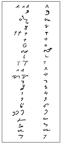 Latin shorthand: Tironian